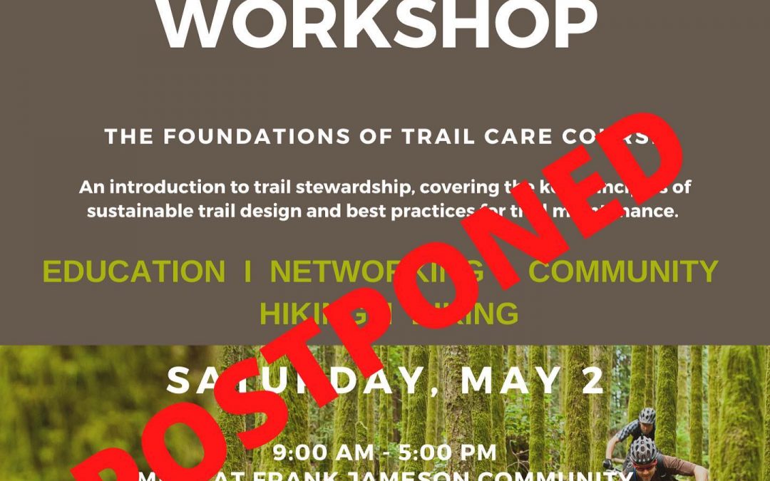 Trail Building postponed